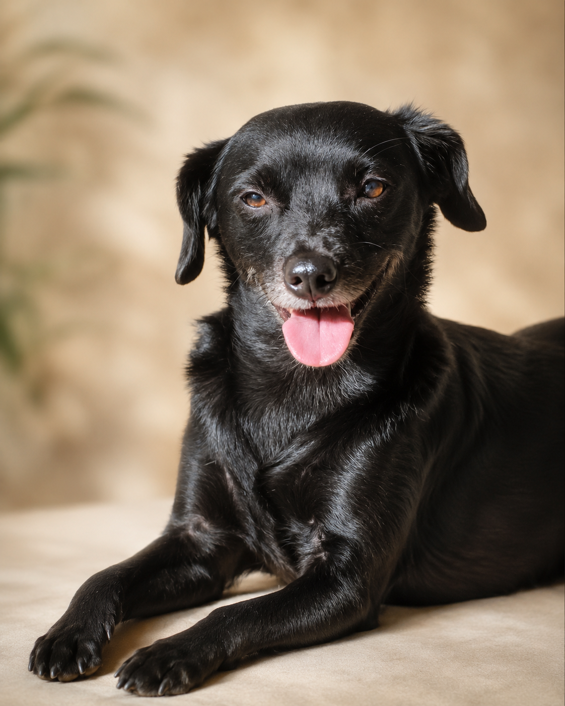 Belinha, cão coterapeuta sem raça definida